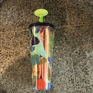 Starbucks Colorful Tumbler with Straw